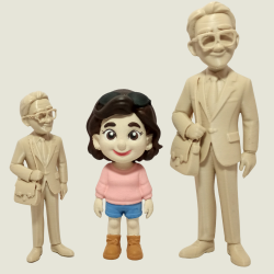 Miniatura 3D Personalizada Estilo Cartum